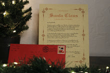 Load image into Gallery viewer, Letter From Santa with envelope